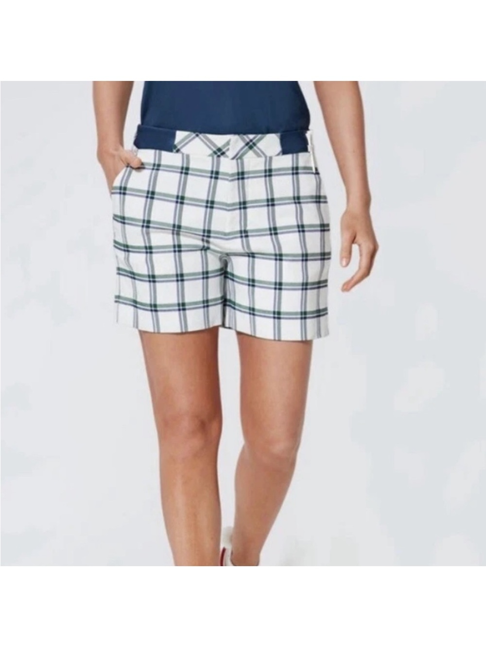 NWT Tuckernuck TNUCK Sport Lattice Plaid 5-Inch Linn Golf Shorts